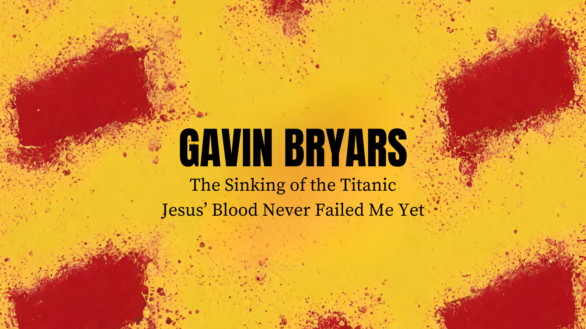 Gavin Bryars - 24 May 2024